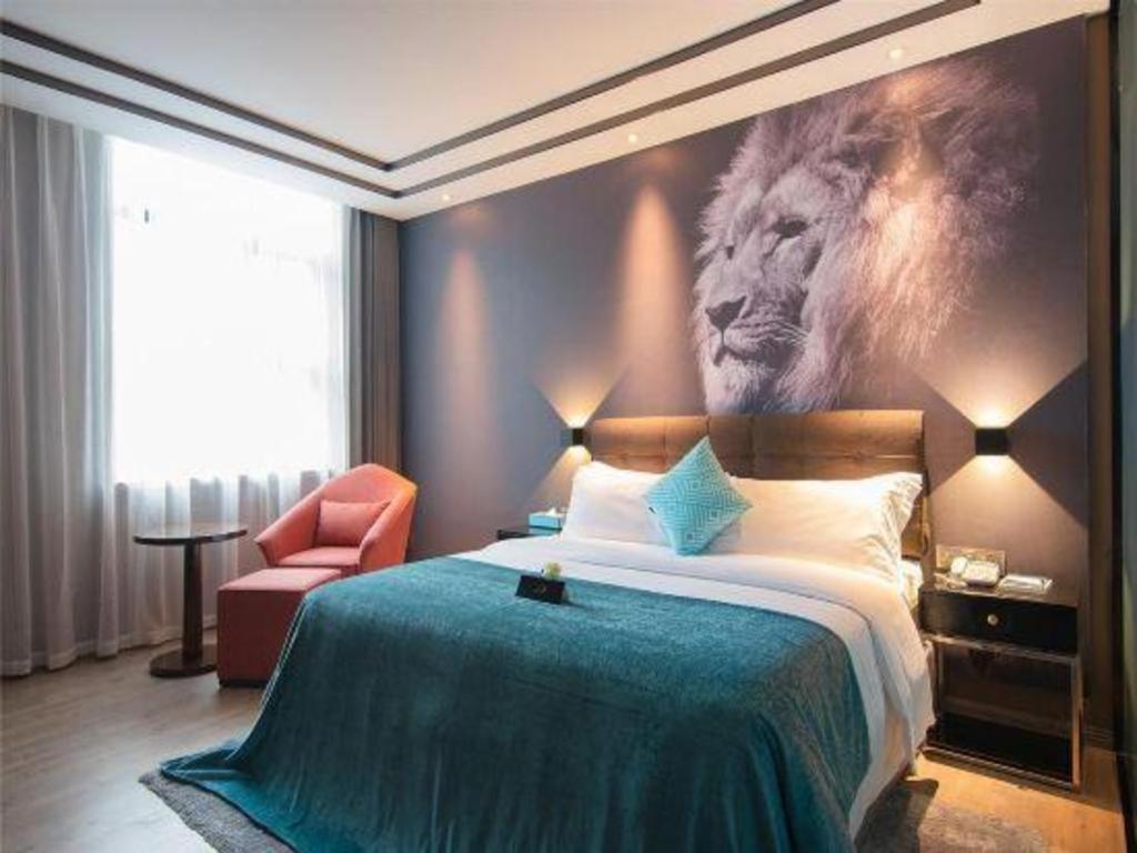 Xana Hotelle-Hotel Luzhou Baizitu Square Exteriör bild
