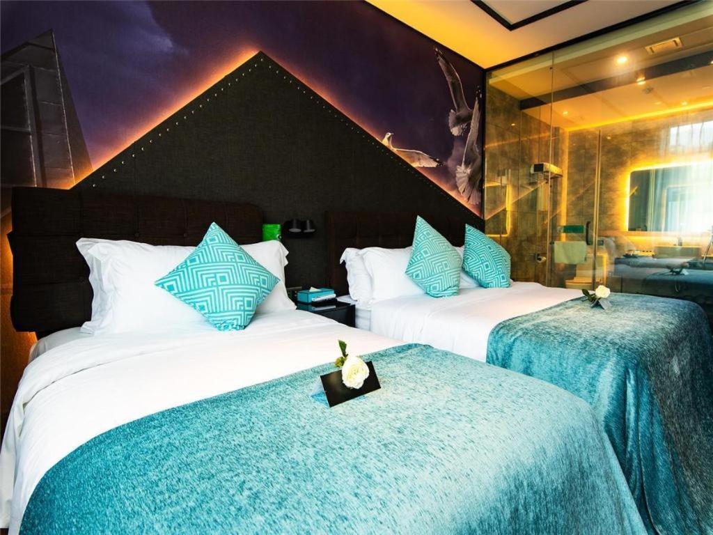 Xana Hotelle-Hotel Luzhou Baizitu Square Exteriör bild